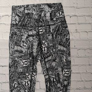 Size 6 Lululemon Wunder Train High-Rise Tight 25"